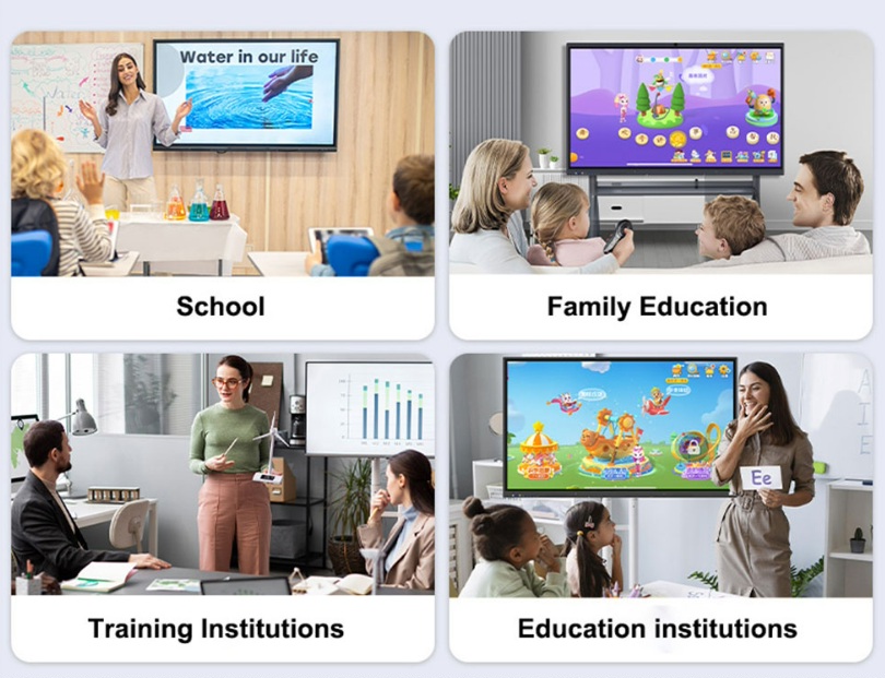 Inte bara en svart tavla, utan en jätteplatta! Education Interactive Whiteboard kommer in i klassrummet